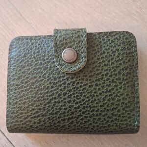 Portland Leather Green Wallet